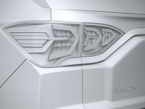 Ssangyong Korando EMotion 2023 Modèle 3D