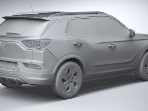 Ssangyong Korando EMotion 2023 Modèle 3D
