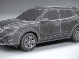 Ssangyong Korando EMotion 2023 Modèle 3D