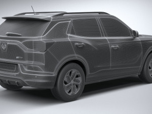 Ssangyong Korando EMotion 2023 Modèle 3D