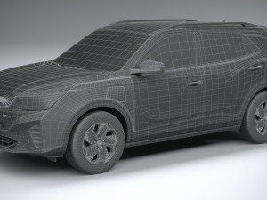Ssangyong Korando EMotion 2023 Modèle 3D