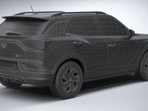 Ssangyong Korando EMotion 2023 Modèle 3D