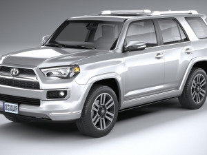 Toyota 4Runner Limited 2023 3D Model