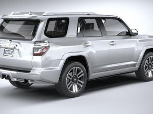 Toyota 4Runner Limited 2023 3D Model