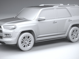 Toyota 4Runner Limited 2023 3D Model