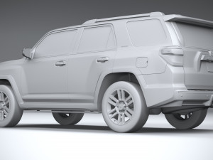 Toyota 4Runner Limited 2023 3D Model