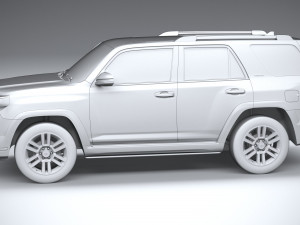 Toyota 4Runner Limited 2023 3D Model