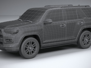 Toyota 4Runner Limited 2023 3D Model