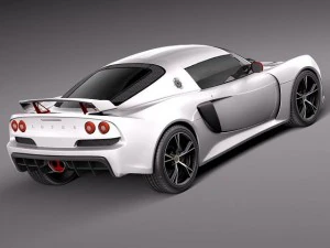 Lotus Exige S 2012 3D Model