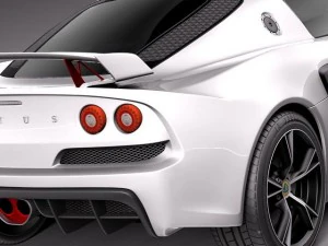 Lotus Exige S 2012 3D Model