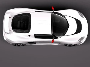 Lotus Exige S 2012 3D Model