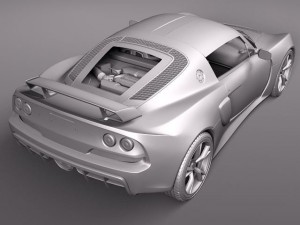Lotus Exige S 2012 Modèle 3D