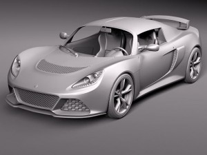 Lotus Exige S 2012 Modèle 3D