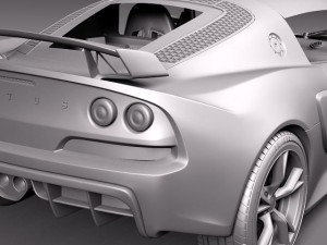 Lotus Exige S 2012 Modèle 3D