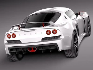 Lotus Exige S 2012 3D Model