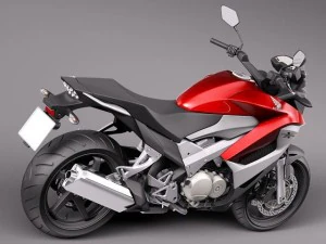 Honda Crossrunner vfr800x 2012 3D Model
