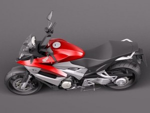 Honda Crossrunner vfr800x 2012 3D Model