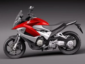 Honda Crossrunner vfr800x 2012 3D Model