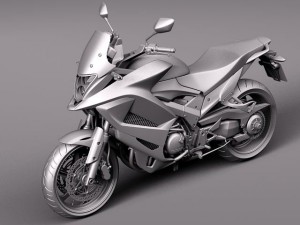 Honda Crossrunner vfr800x 2012 3D Model