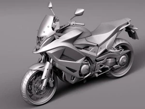 Honda Crossrunner vfr800x 2012 3D Model