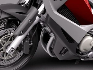 Honda Crossrunner vfr800x 2012 3D Model