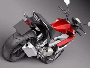Honda Crossrunner vfr800x 2012 3D Model