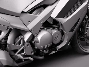 Honda Crossrunner vfr800x 2012 3D Model