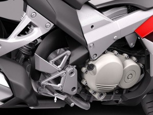 Honda Crossrunner vfr800x 2012 3D Model