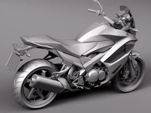 Honda Crossrunner vfr800x 2012 3D Model