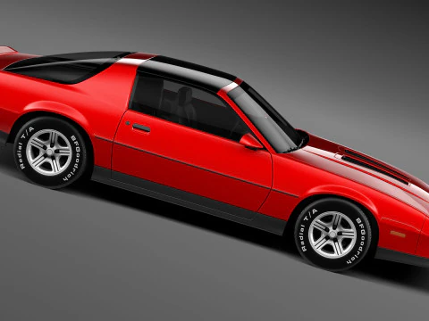 Chevrolet Camaro Z28 1990 3D Model