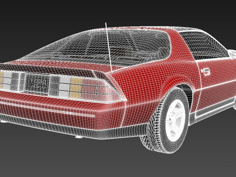 Chevrolet Camaro Z28 1990 3D Model