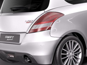 Suzuki Swift Sport 2012 3D Model