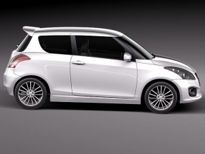 Suzuki Swift Sport 2012 3D Model