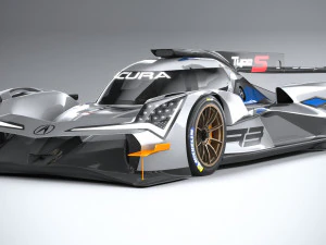 Acura ARX-06 Racecar 2023 3D Model