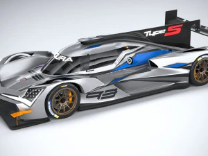 Acura ARX-06 Racecar 2023 3D Model