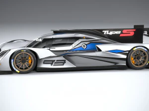 Acura ARX-06 Racecar 2023 3D Model