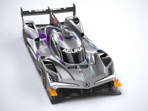Acura ARX-06 Racecar 2023 3D Model