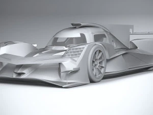 Acura ARX-06 Racecar 2023 3D Model
