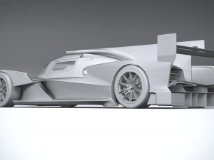 Acura ARX-06 Racecar 2023 3D Model
