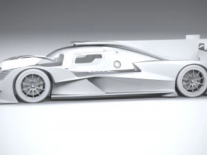Acura ARX-06 Racecar 2023 3D Model