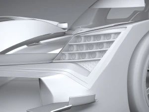 Acura ARX-06 Racecar 2023 3D Model