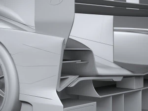Acura ARX-06 Racecar 2023 3D Model