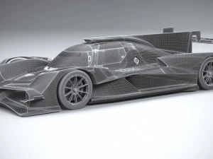 Acura ARX-06 Racecar 2023 3D Model