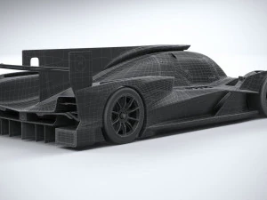 Acura ARX-06 Racecar 2023 3D Model