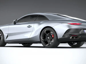 Bentley Mulliner Batur 2023 3D Model