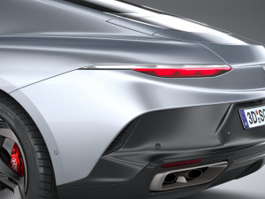 Bentley Mulliner Batur 2023 3D Model