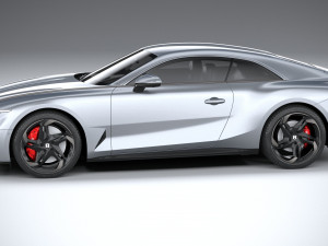 Bentley Mulliner Batur 2023 3D Model