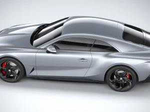 Bentley Mulliner Batur 2023 3D Model