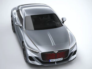 Bentley Mulliner Batur 2023 3D Model