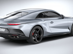 Bentley Mulliner Batur 2023 3D Model